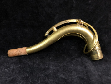 Boston Sax Shop Heritage Tenor Sax Neck Stippled Brass in Mint Condition